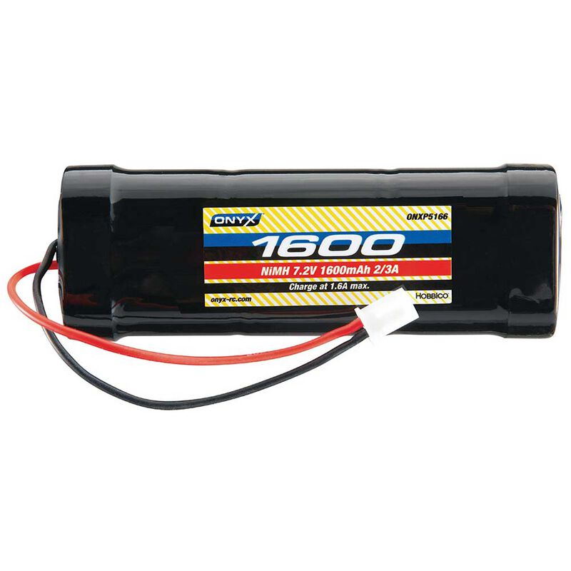 7.2V 1600mAh 2/3A Stick NiMH Battery: XH-1S (Losi Mini Plug)