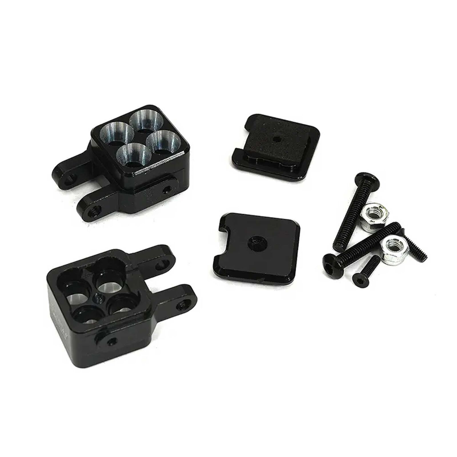 Billet Machined Spot LED Light Pod Housings for Losi 1/10 Lasernut U4 4WD Brushless RTR