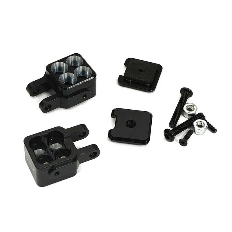 Billet Machined Spot LED Light Pod Housings for Losi 1/10 Lasernut U4 4WD Brushless RTR