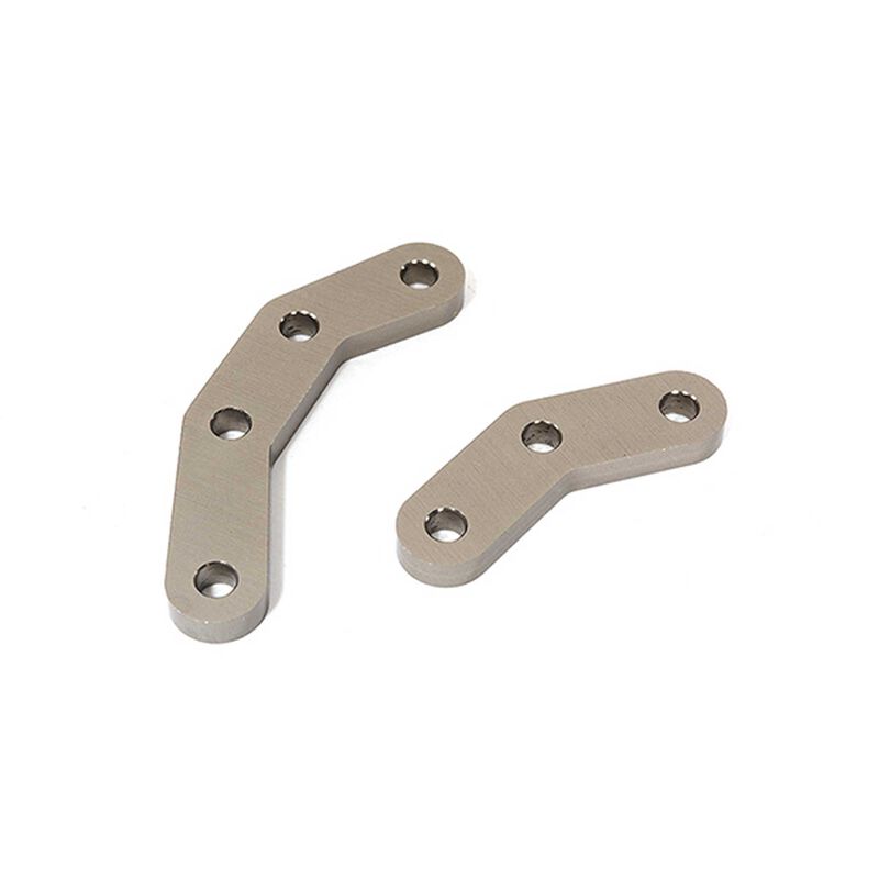 Steering Plates, Grey: Enduro Sendero, Trailwalker, Trailrunner