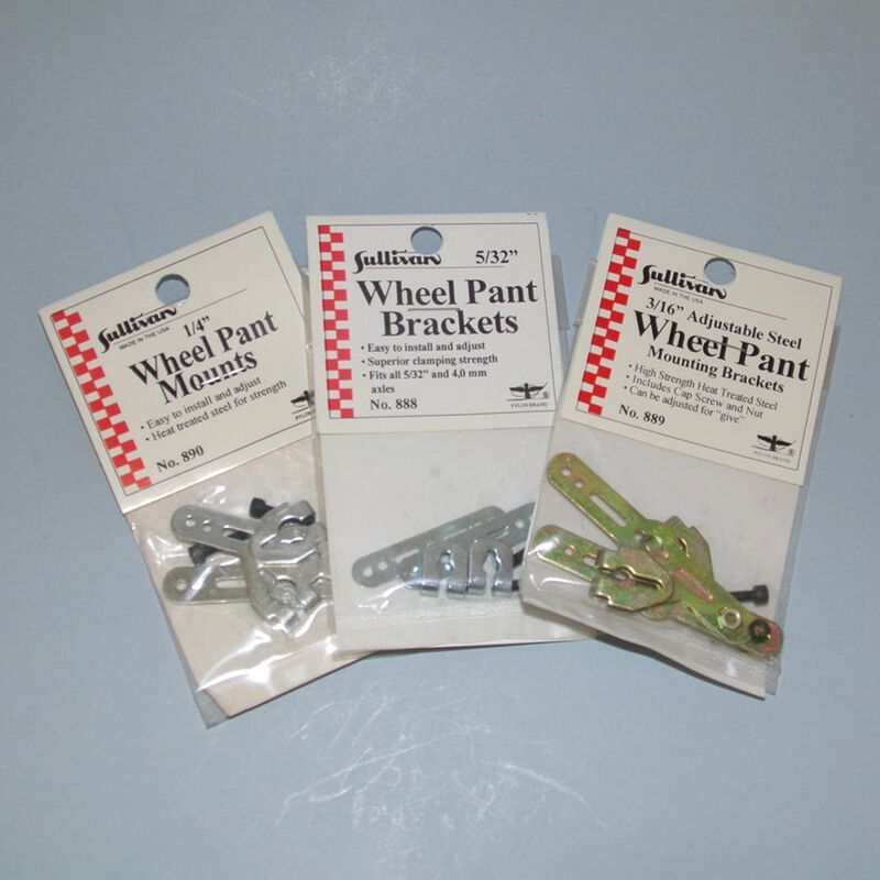 Wheel Pant Attachment Brackets