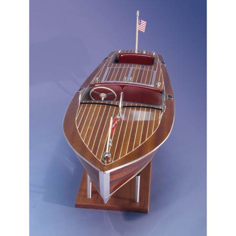 Dumas Products Inc 1 8 1949 Chris Craft Racing Runabout Boat Kit 28 Tower Hobbies