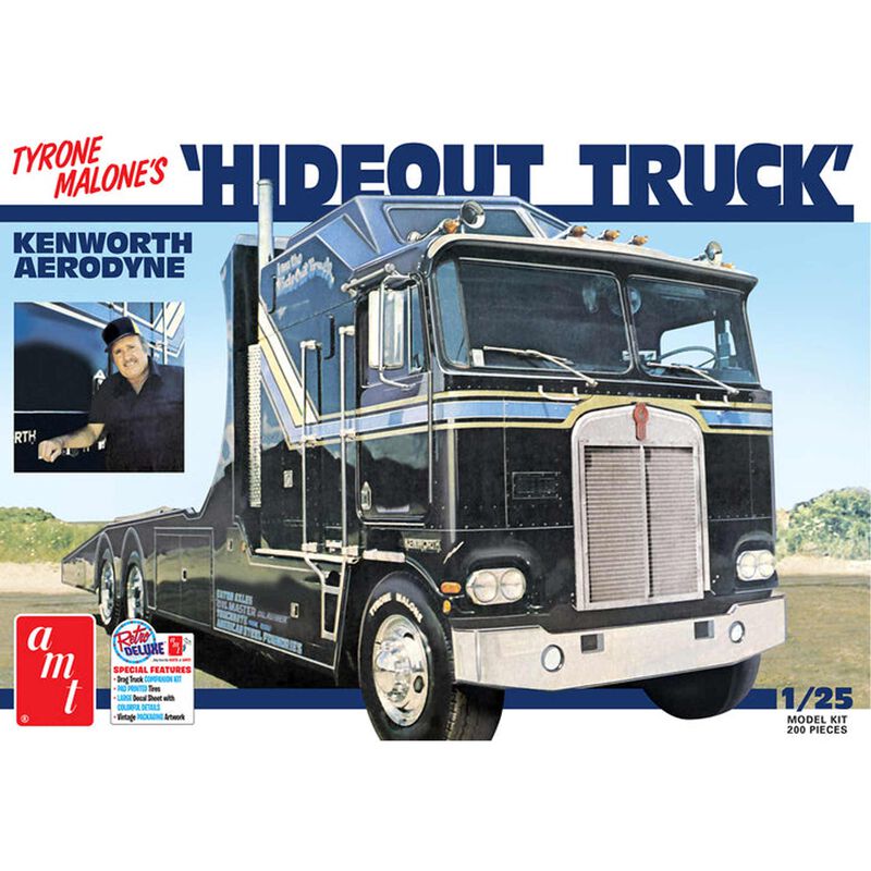1/25 Tyrone Malone's Hideout Semi Transporter Kenworth Model Kit