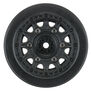 1/10 Raid Front/Rear 2.2"/3.0" 12mm Short Course Wheels (2) Black