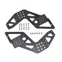 Carbon Fiber F/R Side Chassis (2) Plates for Losi LMT 4WD Monster