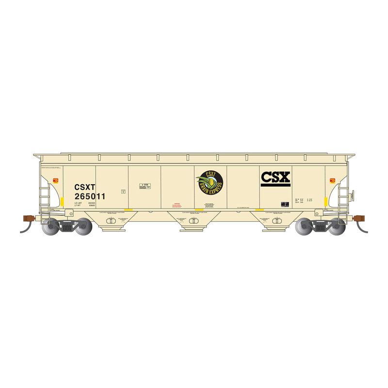 HO Trinity 5161 3-Bay Covered Hopper - CSX&reg; #265044