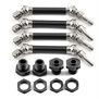 Alloy Machined Universal Drive Shafts (4) for ARRMA 1/8 Typhon 3S BLX