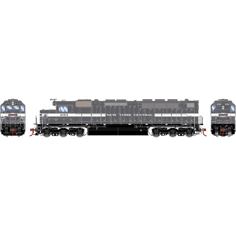 HO GEN SDP45 Locomotive, Legendary Liveries NYC#4153