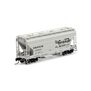 N ACF 2970 Covered Hopper, DRGW #15993