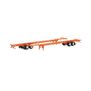 HO RTR 53' Chassis, BNSF/Circle Cross (2)