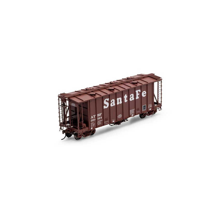 HO GATC 2600 Airslide Hopper, ATSF #310124