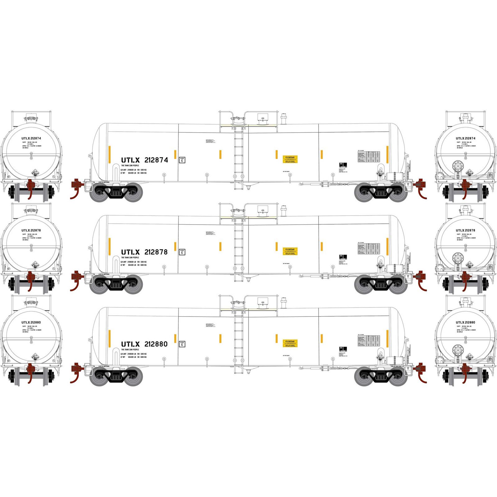 HO 30,000-Gallon Ethanol Tank, UTLX #1 (3)