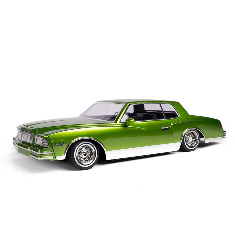 1/10 1979 Chevrolet Monte Carlo Brushed 2WD Lowrider RTR, Green - SCRATCH & DENT
