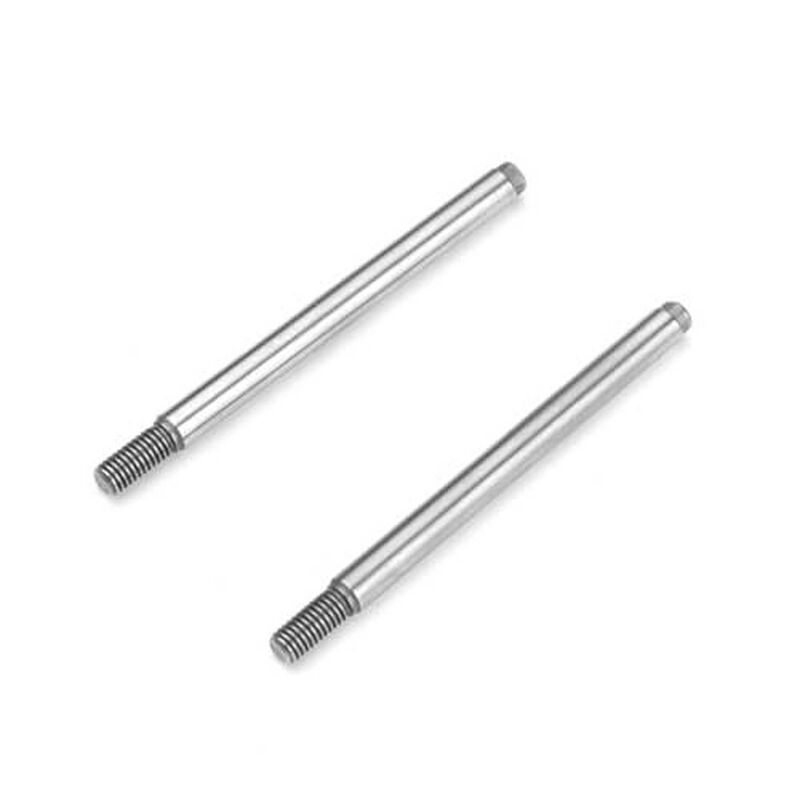 Shock Shafts, Rear, Steel (2): EB410