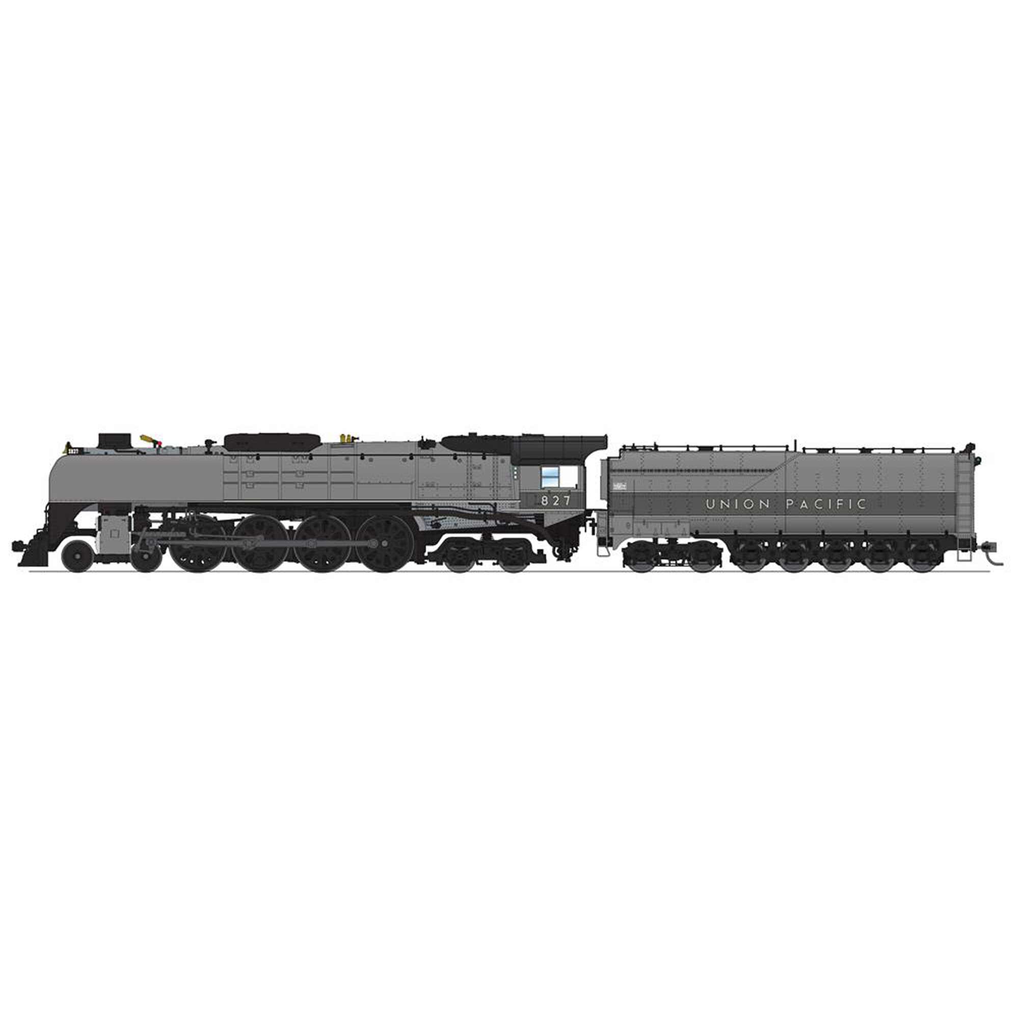 Broadway Limited Imports HO 4-8-4 FEF-2 Locomotive, TTG with