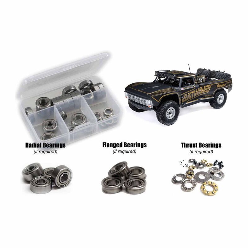 Team Losi Baja Rey 2.0 F100 RTR 1/10th (#LOS03049) Metal Shielded Bearing Kit