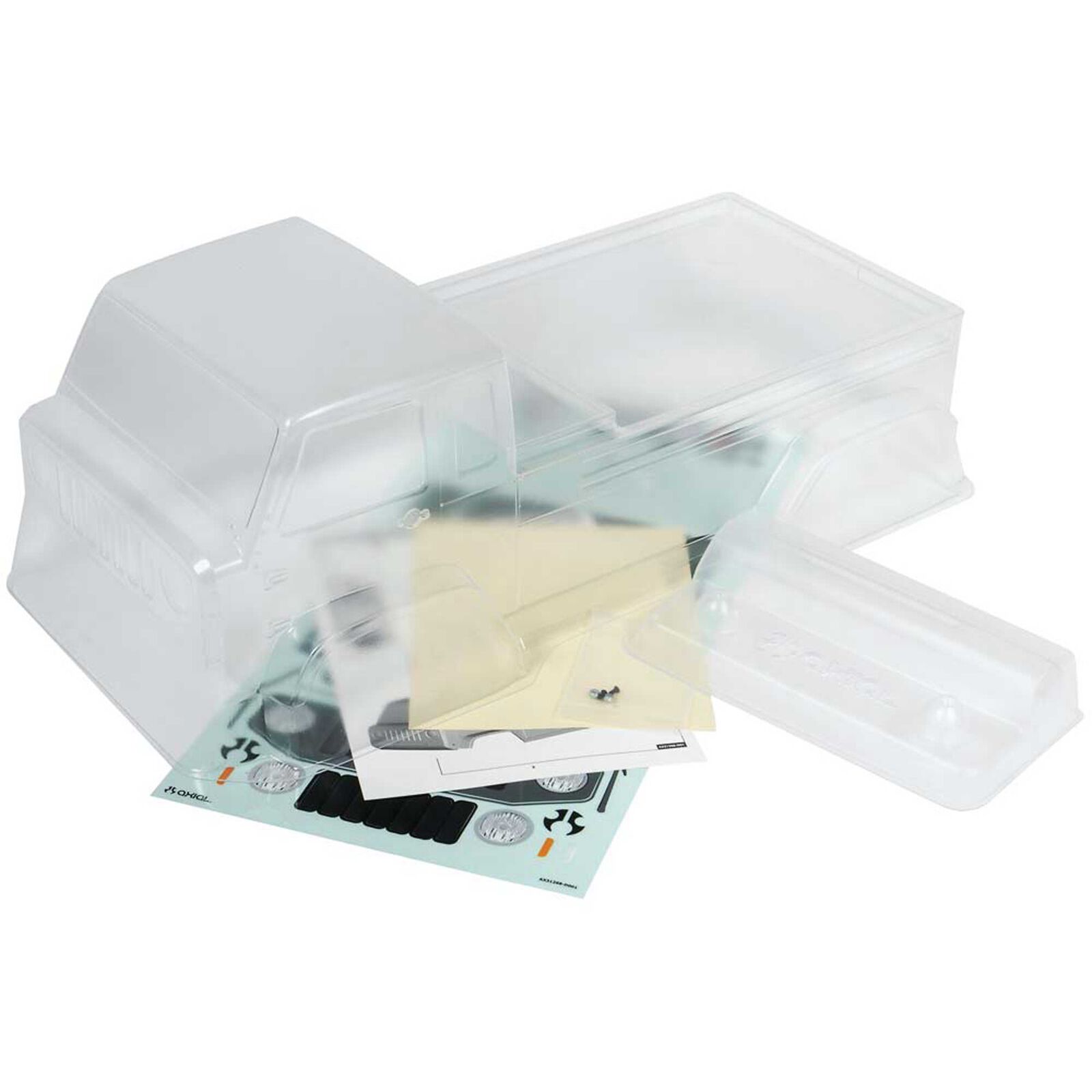 1/10 Jeep Mighty FC Clear Body