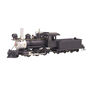 On30 Spectrum 2-6-0 with DCC, Undecorated/Black