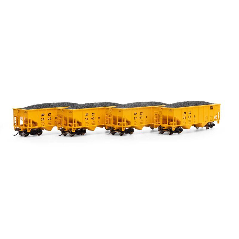 HO 34' 2-Bay Rib Side Hopper with Load, PC #1 (4)
