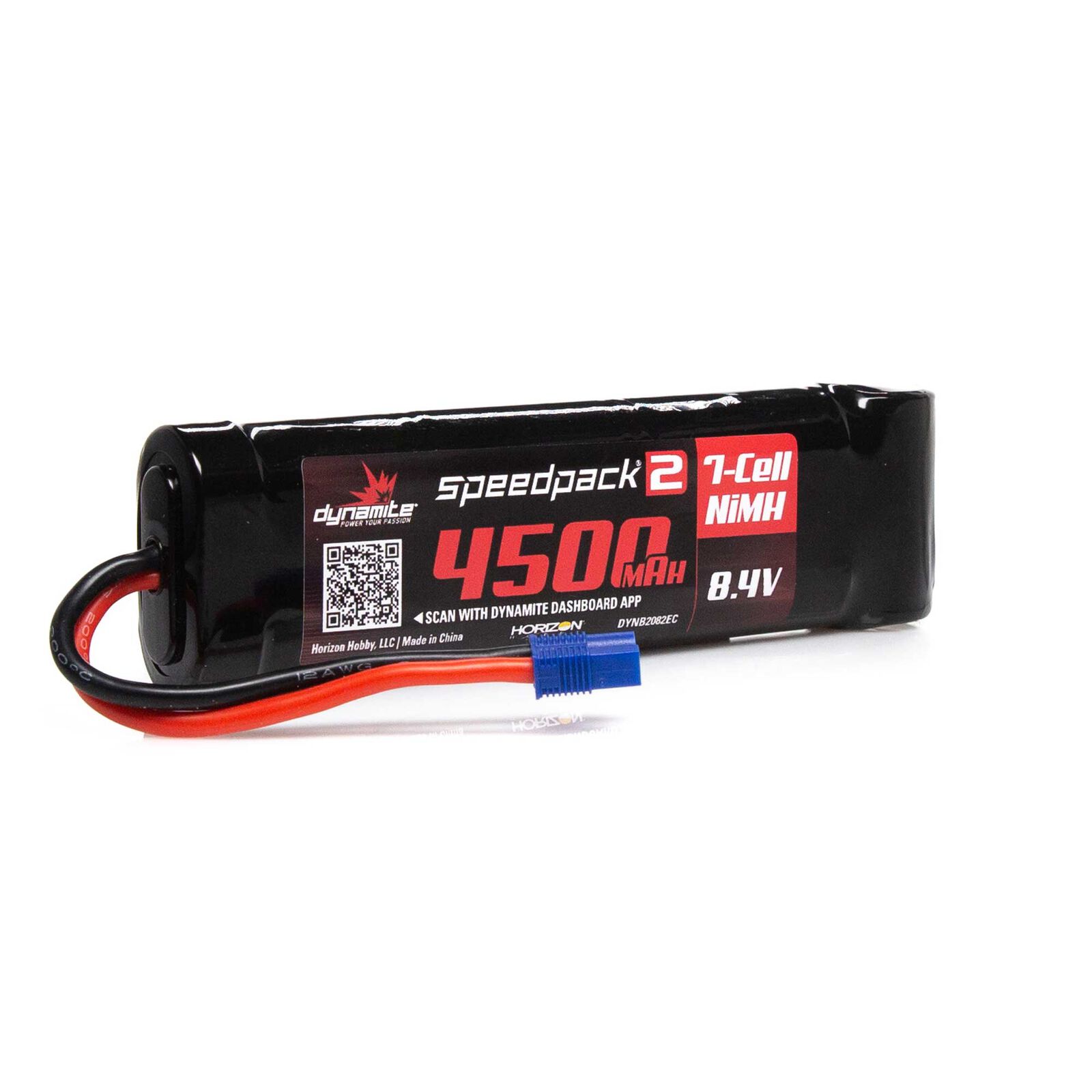 8.4V 4500mAh 7-Cell Speedpack2 Flat NiMH Battery: EC3