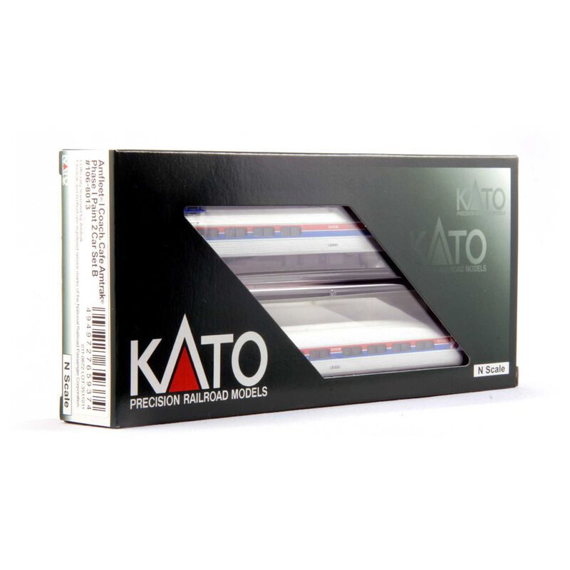 N Amfleet Coach & Cafe Amtrak Ph I Set B (2)