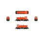 N EMD SW7 Locomotive, DT&I 923, Orange with Cab Monogram, Paragon4