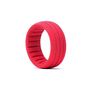 1/8 Impact Soft Long Wear Tires, Red Inserts (2): Buggy