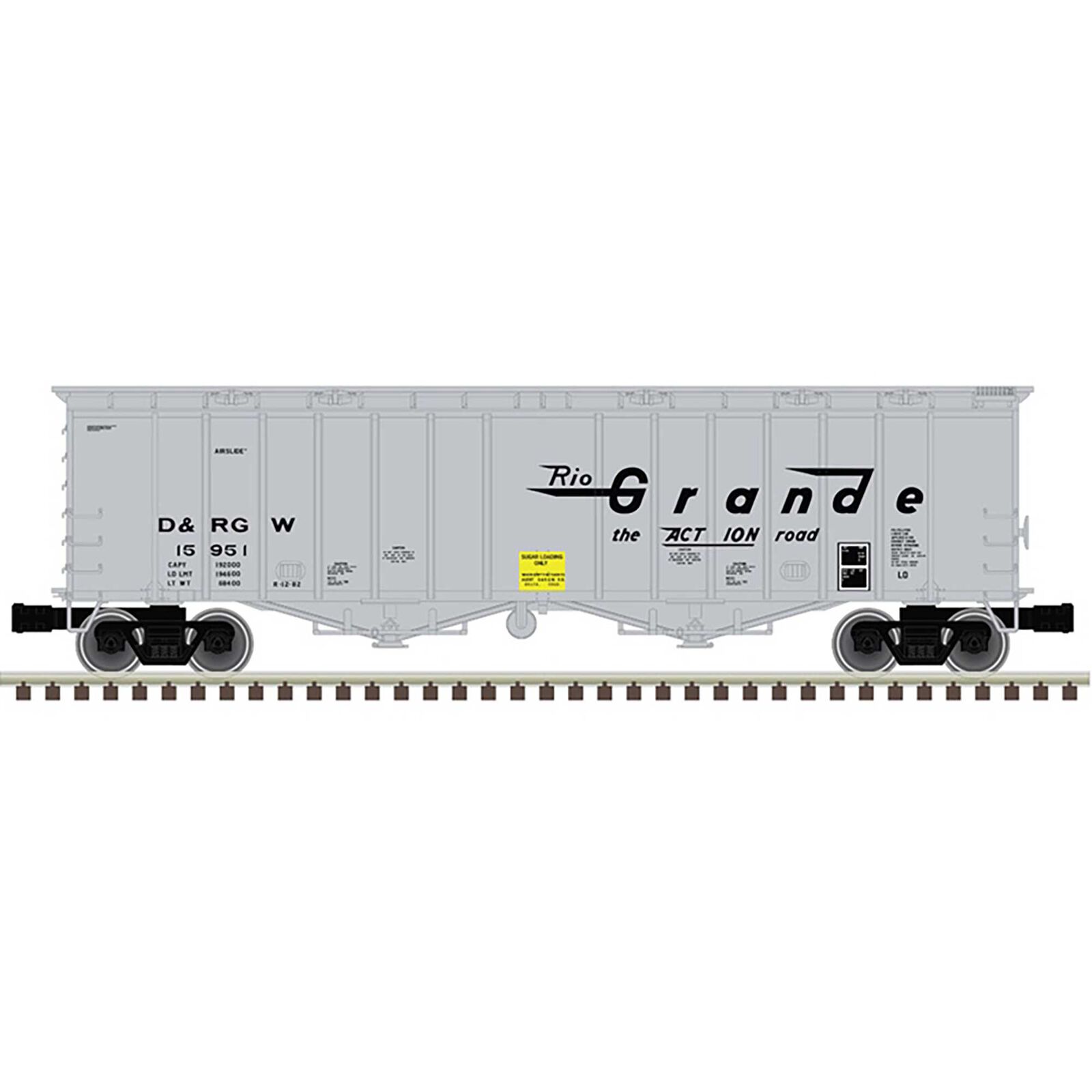 O Premier 50' Airslide Hopper Denver & Rio Grande