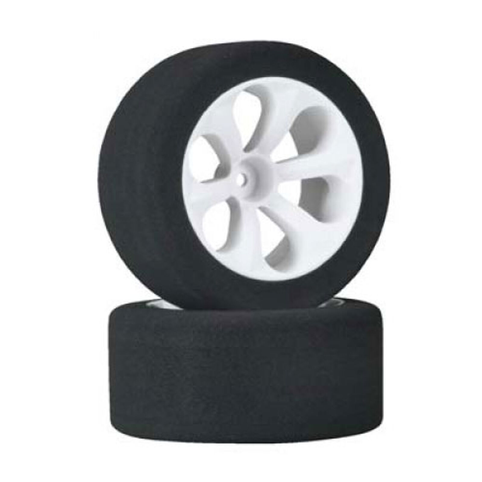 Low Profile "Purple" (Firm Rubber) Foam Tires On Prism VXL Wheels (2): RU/ST VXL