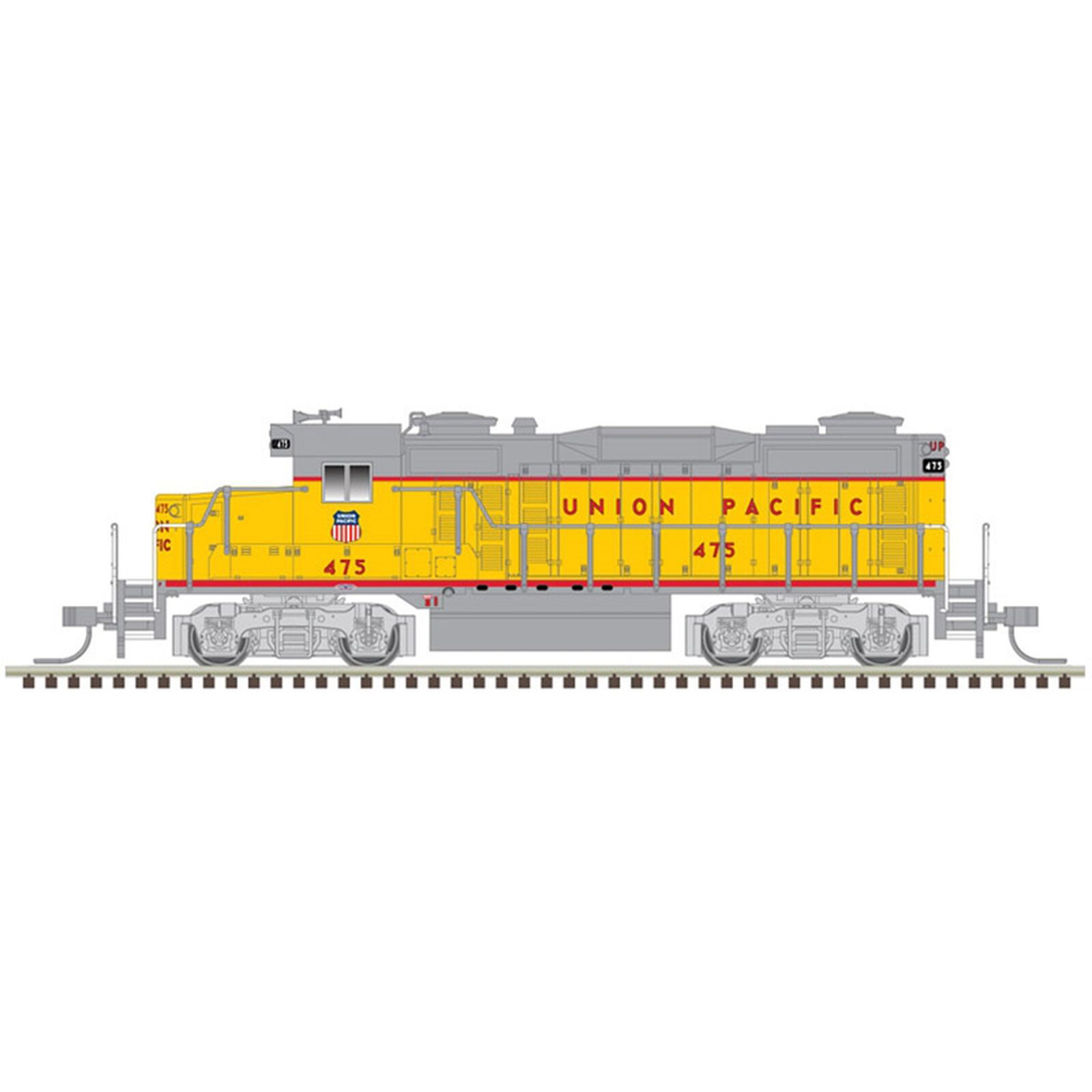 N GP-20 with DCC & Sound UP Yellow/Gray Red #475