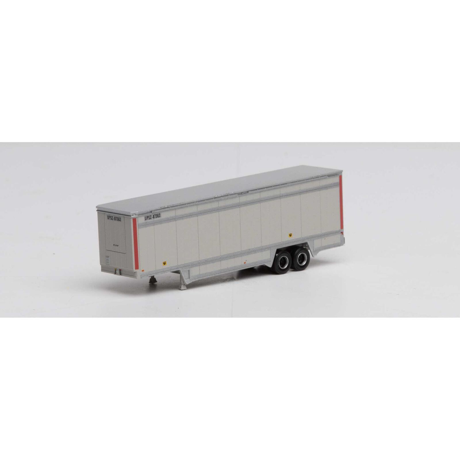 N 40' Drop Sill Parcel Trailer, UPS/RedStrip #87363