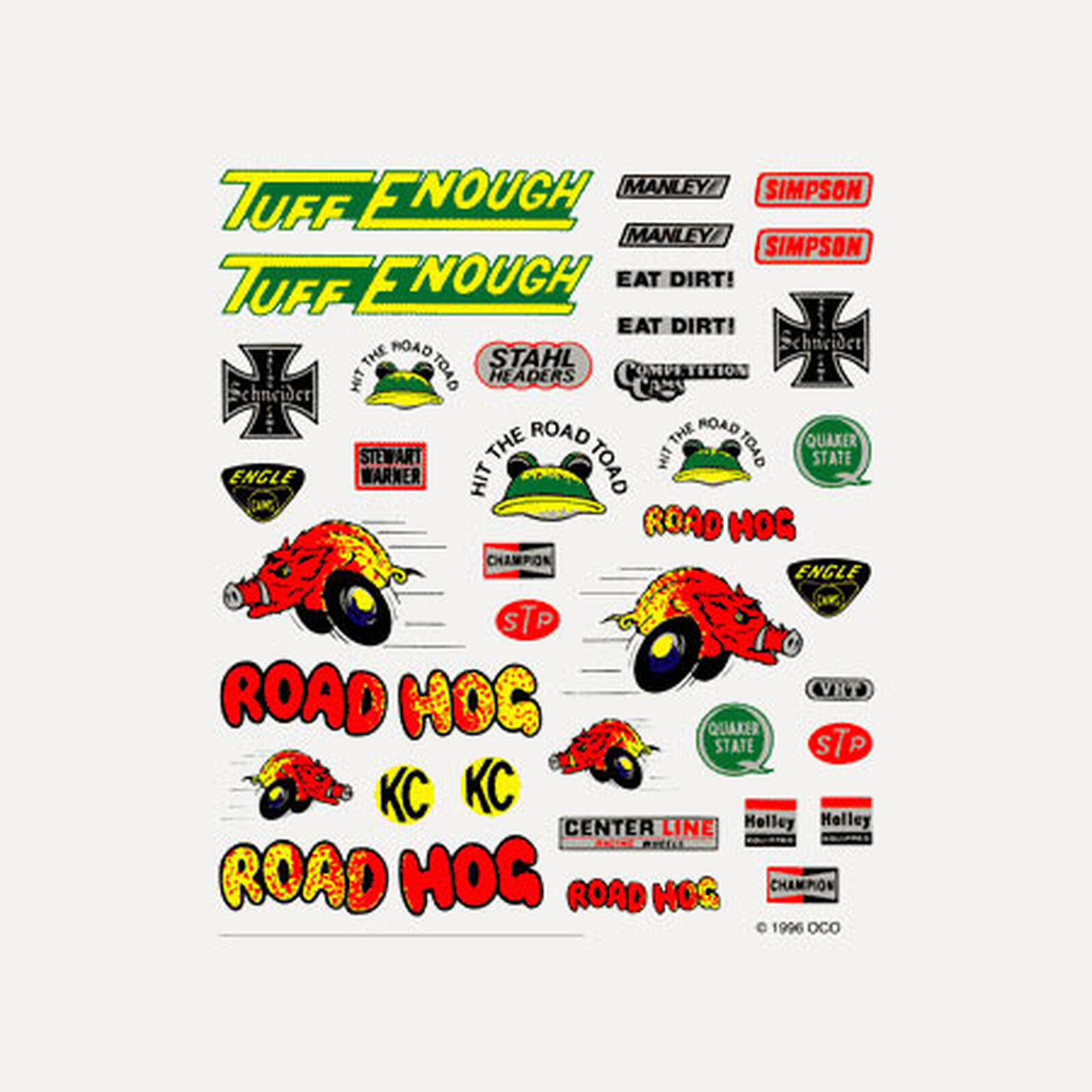 Dry Transfer Decals, Off-Road