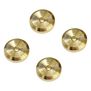 +4mm Steel Axles Brass Weights (4): SCX24