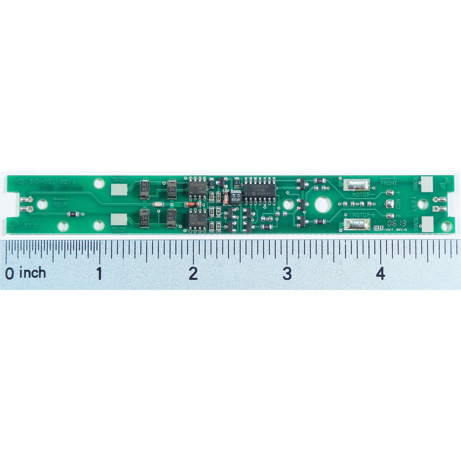 HO Decoder, BAC/DCC Inside BACH-SL/4-Function 1A