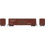 HO ATH 50' FMC 5077 Centered Double Door Box Car, SNCT #1034