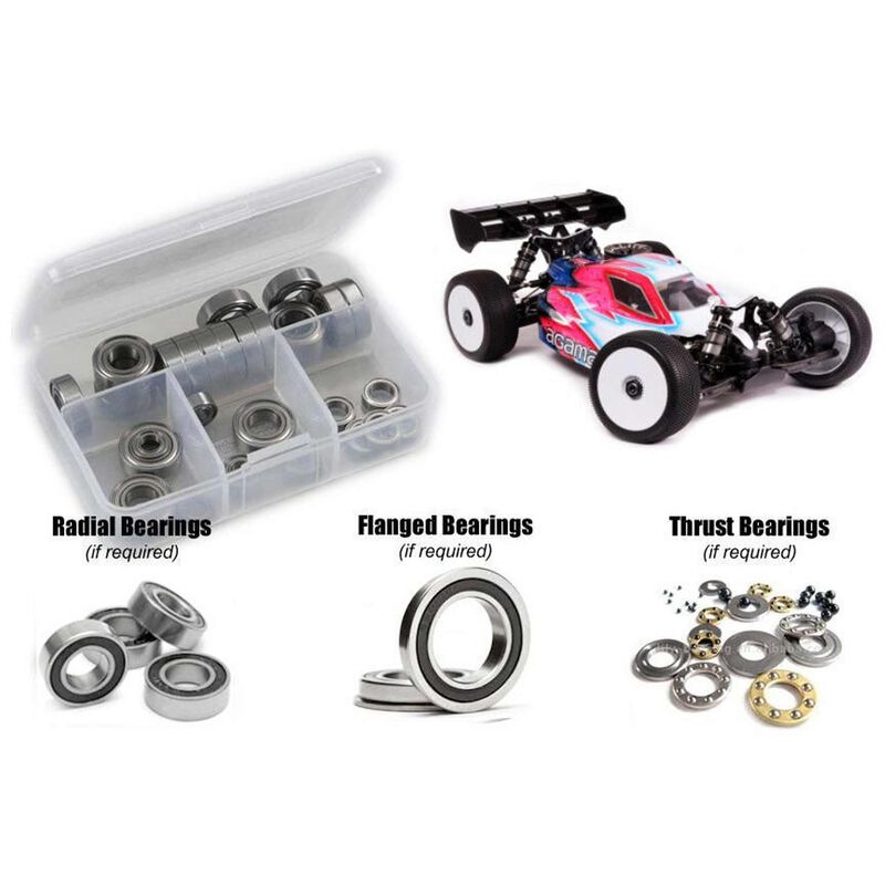 Agama Racing A319/P 1/8th Nitro Buggy Rubber Shielded Bearing Kit