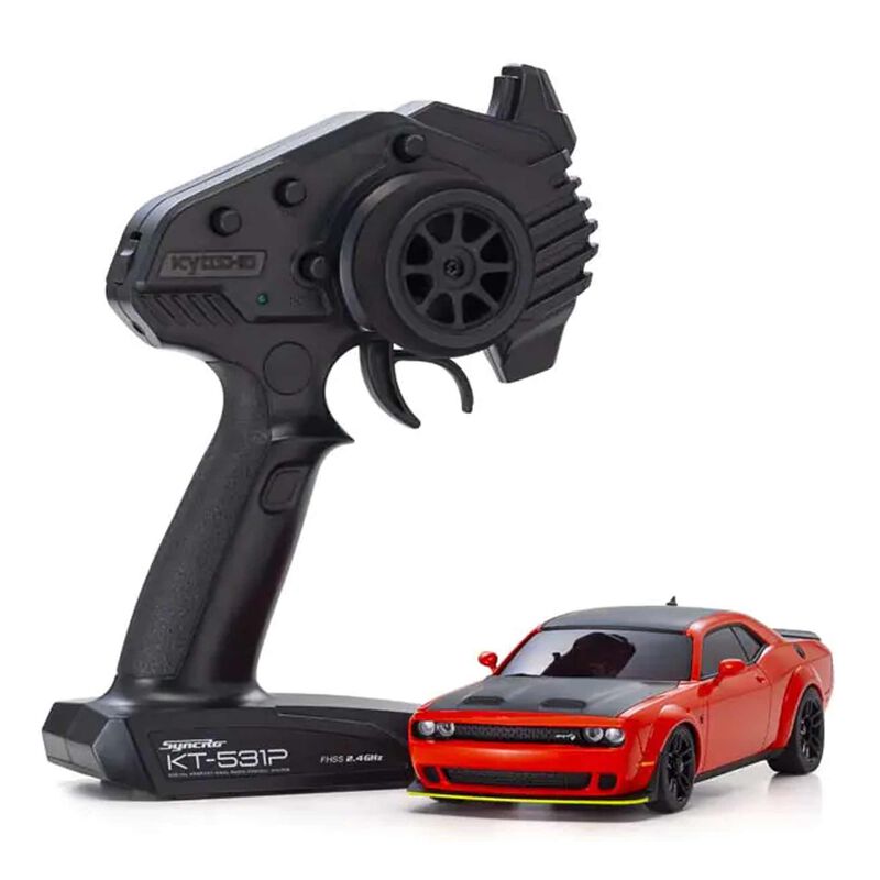 Dodge Challenger Rc Drift Car Gas Powered Kyosho 1/28 Dodge