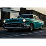 1/10 1957 Chevy Bel Air Coupe Fazer Mk2 FZ02L Brushed 4x4 On-Road Touring RTR, Tropical Turquoise