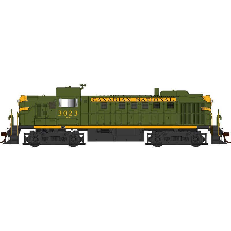 HO Alco RS-3 DC CN Green #3023