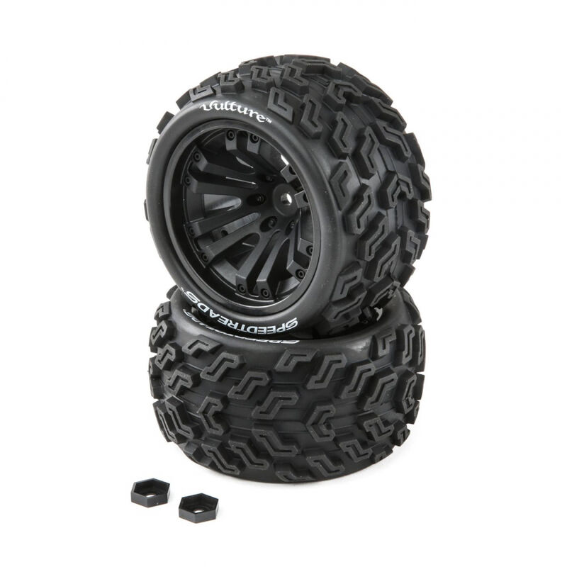 Speedtreads Vulture 1/10 ST/MT Tires (2) Mounted