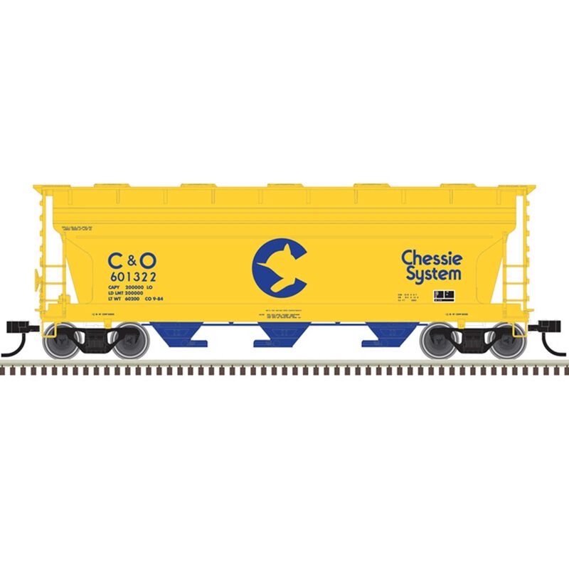 Chessie System* (C&O) 601343 (Yellow/Blue)