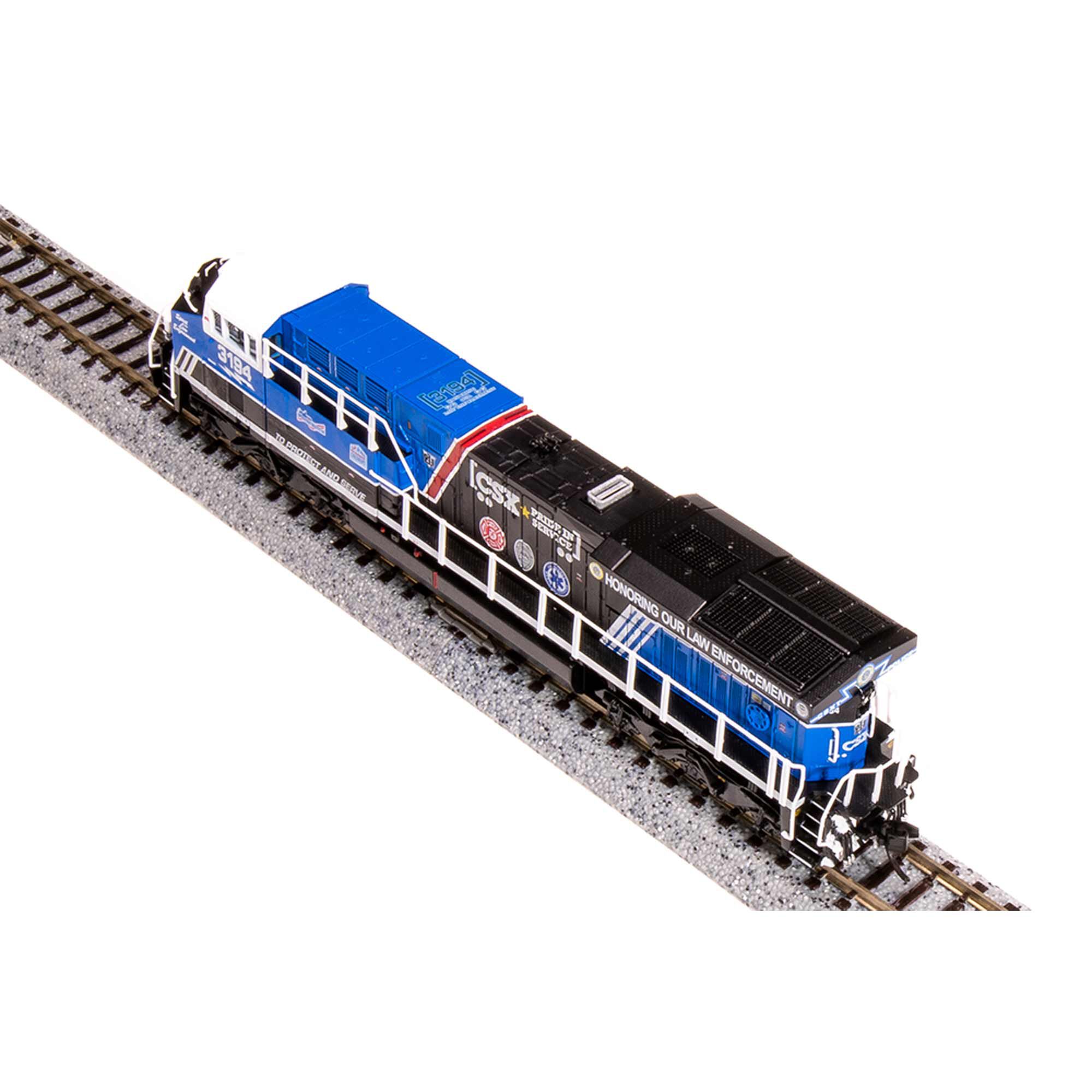 Broadway Limited Imports N GE ES44AC Locomotive, Pride in Service