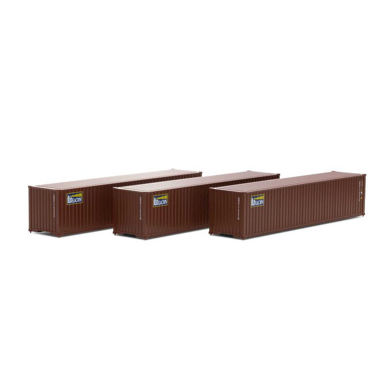 HO 40' Corrugated Low-Cube Container, Beacon #2(3)