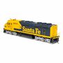 HO F45u Locomotive, ATSF/MKM #5973