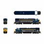 HO GE ES44AC, CSX 1869, C&O Heritage Paint, Paragon4 Sound/DC/DCC, w/ Smoke