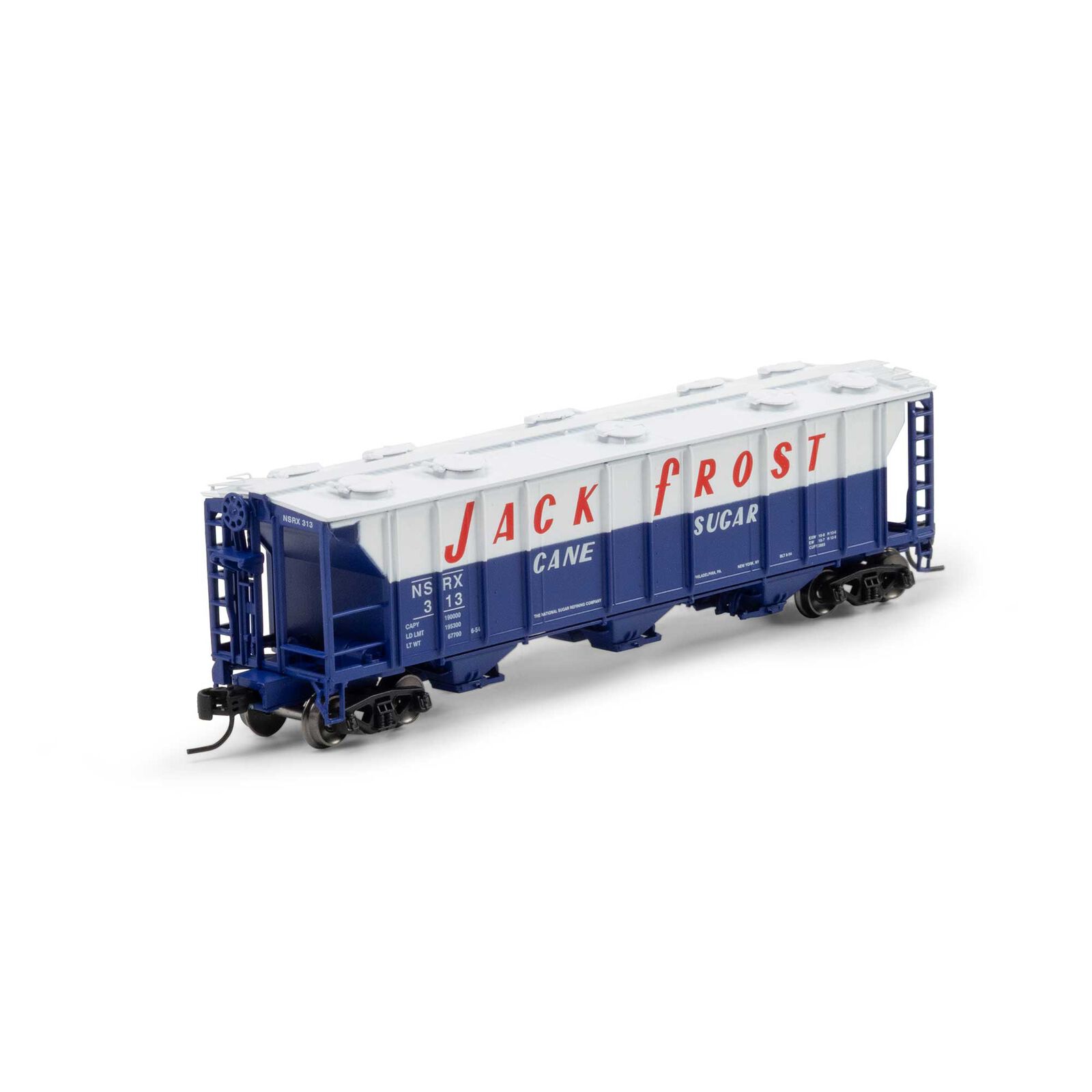 N PS-2 2893 3-Bay Covered Hopper, NSRX #311