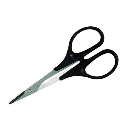 Curved lexan scissors 