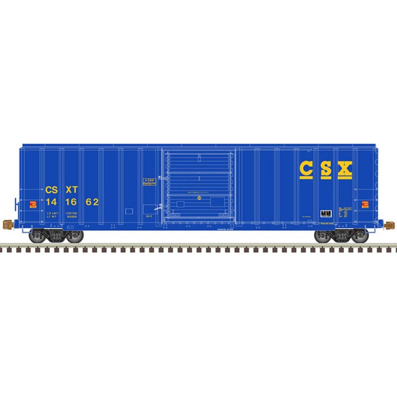CSXT (CSX Quality Car)* 141659 (Blue Yellow)