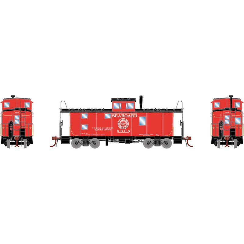 HO ICC Caboose with Lights, SAL #5608
