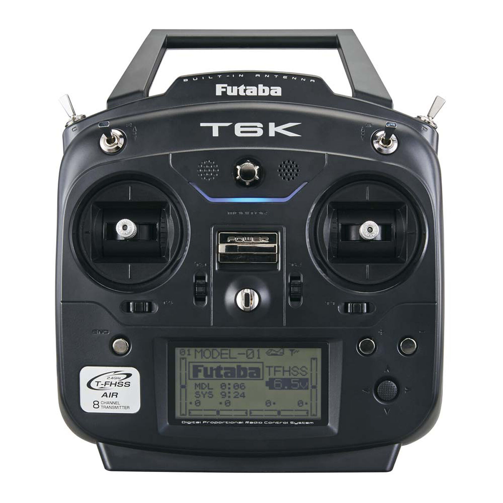 6K-V2 8-Channel S-FHSS/T-FHSS Transmitter With R3006SB Receiver